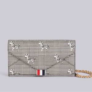 Thom Browne - Zebra Wallet with Chain
